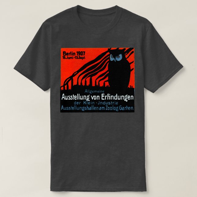 Camiseta Exposición de Berlín de 1907 (Diseño del anverso)