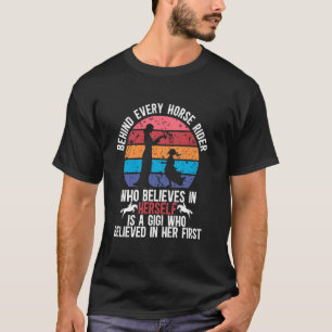 Camiseta Exposición de Caballos Gigi Que Creyó Ecuestre Gig