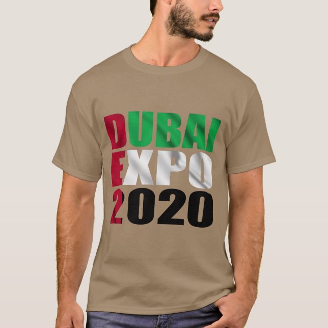Camiseta exposición de dubai 2020 (Anverso)