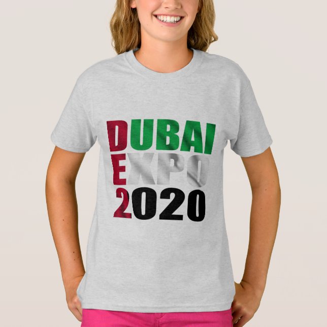 Camiseta exposición de dubai 2020 (Anverso)
