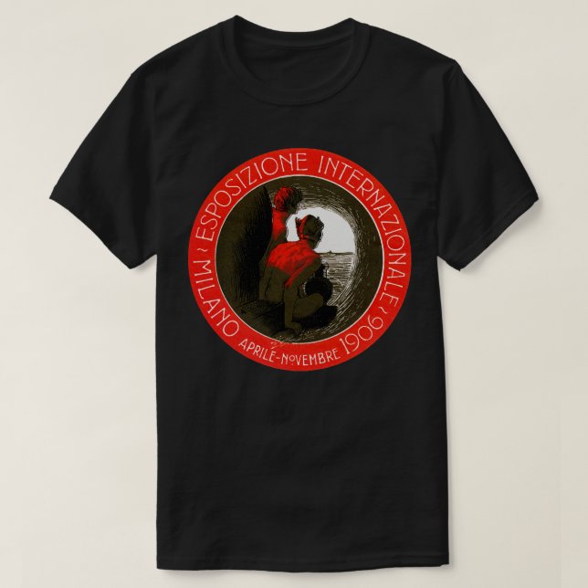 Camiseta Exposición de Milán Italia de 1906 (Diseño del anverso)