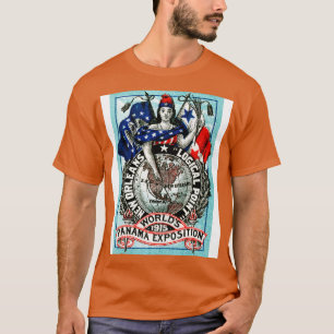 Camiseta Exposición de Nueva Orleans Panamá 1915 TShirt