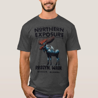 Camiseta Exposición septentrional Roslyn Wash TShirt