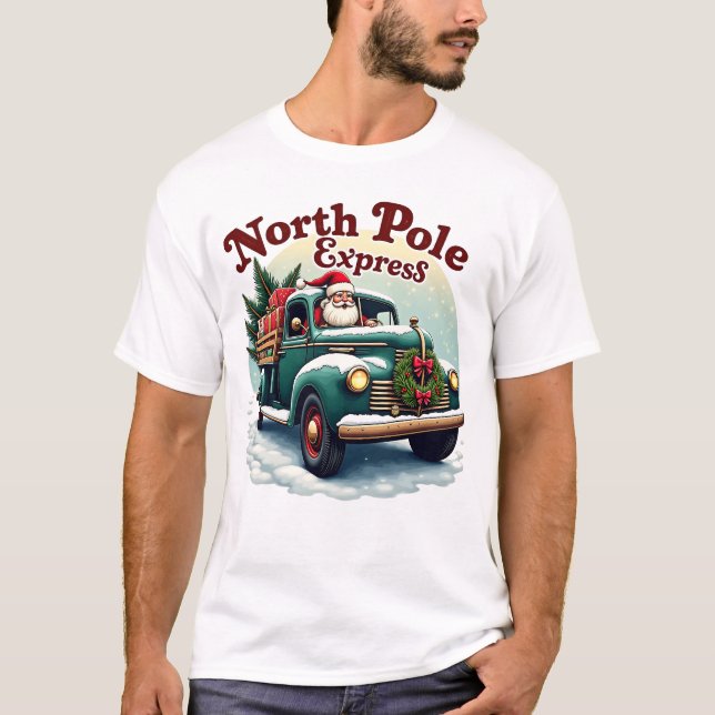 Camiseta exprés del polo norte (Anverso)