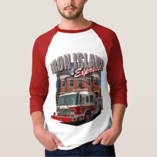 Camiseta expresa de la isla del hierro