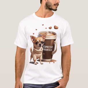 Camiseta Exprésate – Edición Chihuahua Café
