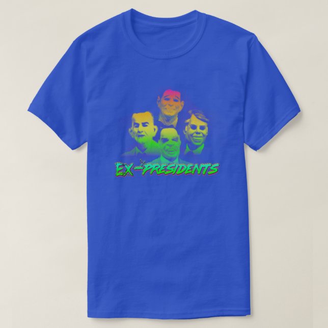 Camiseta ExPresidents Appreciation Society (Diseño del anverso)