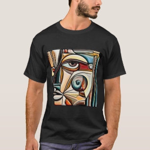 Camiseta Expresión cubista Tee 2 masculino
