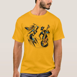 Camiseta Expresión dinámica de Jazz