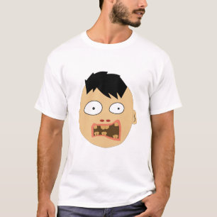 Camiseta Expresiones de cara zombis