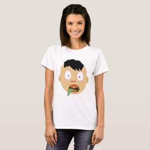 Camiseta Expresiones de cara zombis