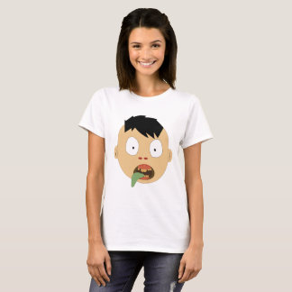Camiseta Expresiones de cara zombis
