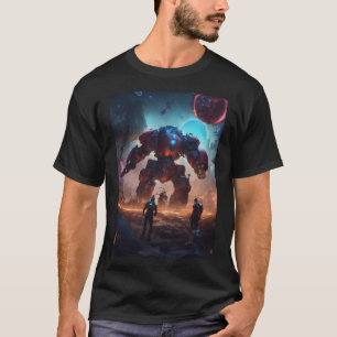 Camiseta "Expresiones de hilo: desencadena tu estilo con Za