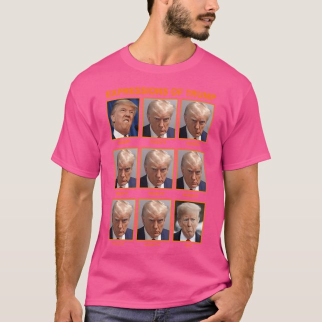 Camiseta Expresiones De Trump (4A) (Anverso)