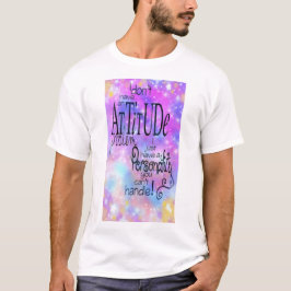 Camiseta Expresiones desatadas: Actitud y personalidad Chr