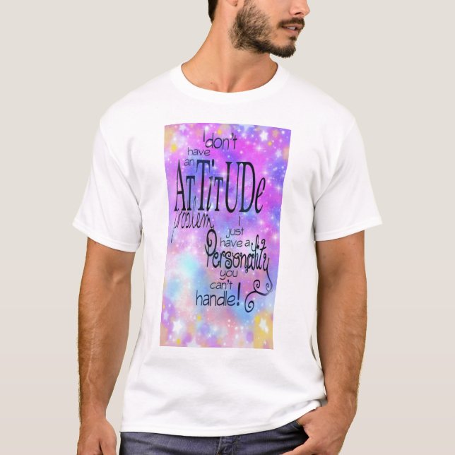Camiseta Expresiones desatadas: Actitud y personalidad Chr (Anverso)