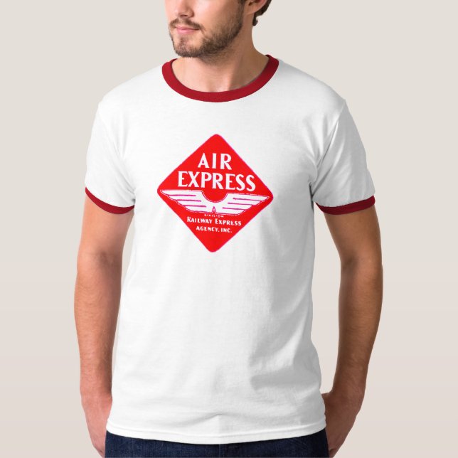 Camiseta Expreso de aire por la agencia expresa del (Anverso)