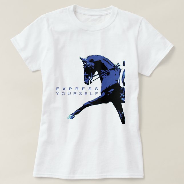 Camiseta "Expréstite a ti mismo" Tee de ropa (Diseño del anverso)