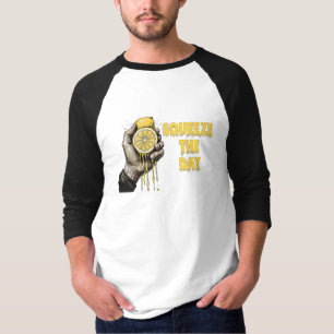 Camiseta Exprime El Día Limón Juego de Palabras
