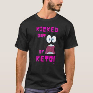 Camiseta Expulsado De Keto De Carbón Bajo Alta Grasa Ketogé