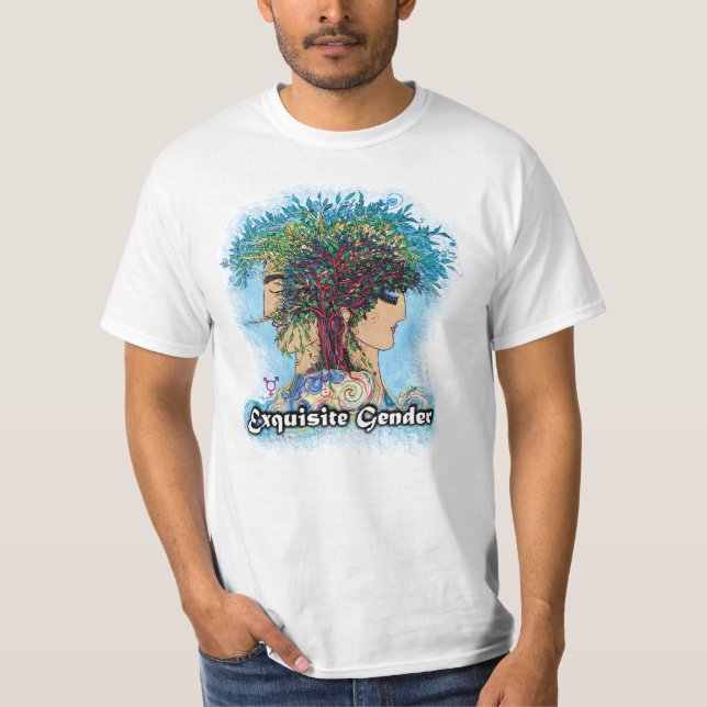 Camiseta Exquisita banda de género (Anverso)
