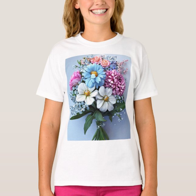 Camiseta Exquisito Bouquet De Diamantes: Una Impresionante  (Anverso)