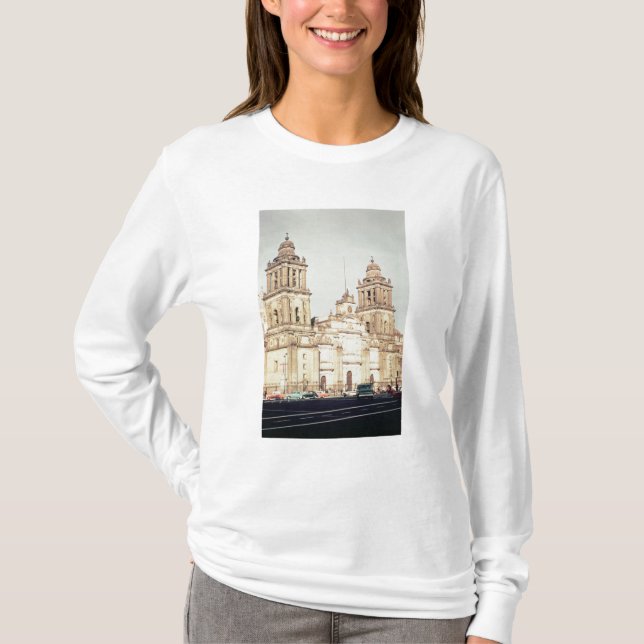 Camiseta Exterior de la catedral de Ciudad de México (Anverso)
