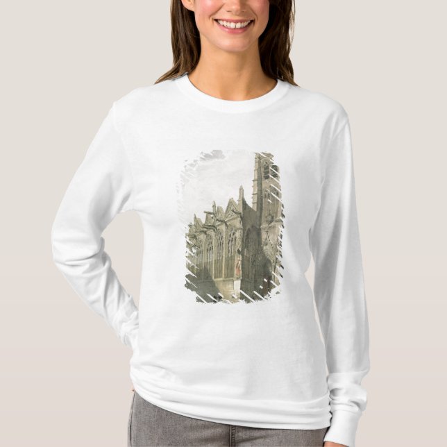 Camiseta Exterior de la iglesia de St. Severin, París (Anverso)