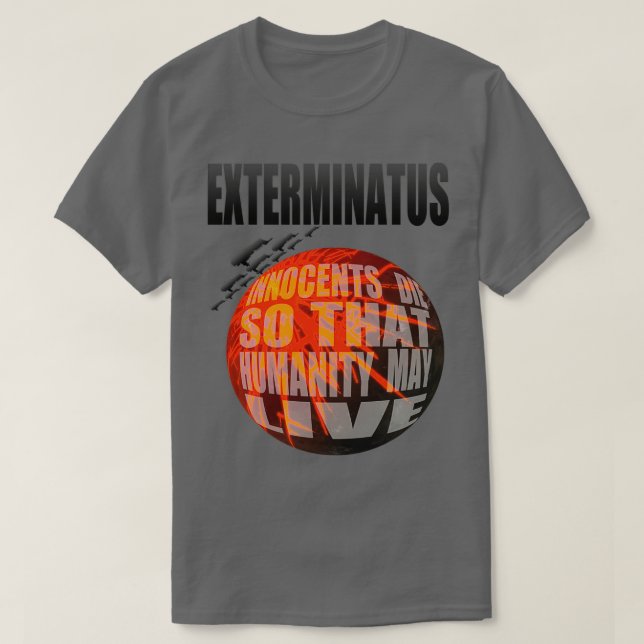 Camiseta Exterminatus Full Classic TShirt (Diseño del anverso)