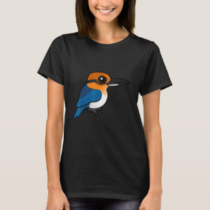 Camiseta Extinción de aves de Guam Kingfisher en el suelo