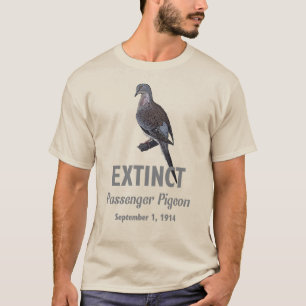 Camiseta Extinción del pichón del acompañante