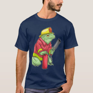 Camiseta Extintor de incendios de rana Servicio de bomberos
