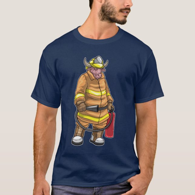 Camiseta Extintor de incendios de toros (Anverso)