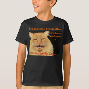Camiseta ...Extra Bacon No Le Va a Sentar Mal a Kitty