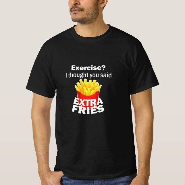 Camiseta Extra Fries (Anverso)