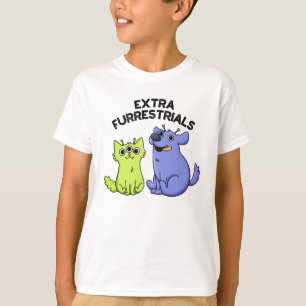 Camiseta Extra Furrestrials Funny Alien Furry Mascota Pun