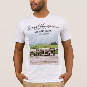 Camiseta Extra Hungariam non est vita