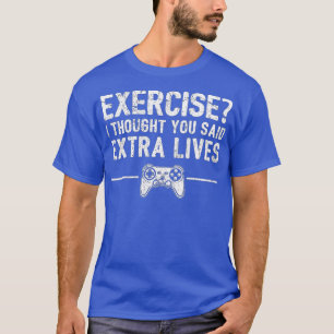 Camiseta Extra Lives Funny Video Controller Retro Boy
