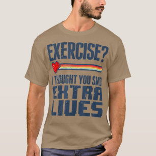 Camiseta Extra Lives Funny Video Controller Retro Boy