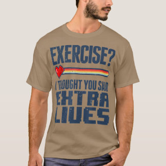 Camiseta Extra Lives Funny Video Controller Retro Boy