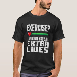 Camiseta Extra Lives Gracioso Video Game Controller Retro G
