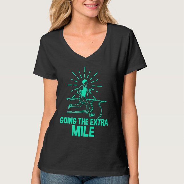 Camiseta Extra Mile Cross Country  Runners Track (Anverso)
