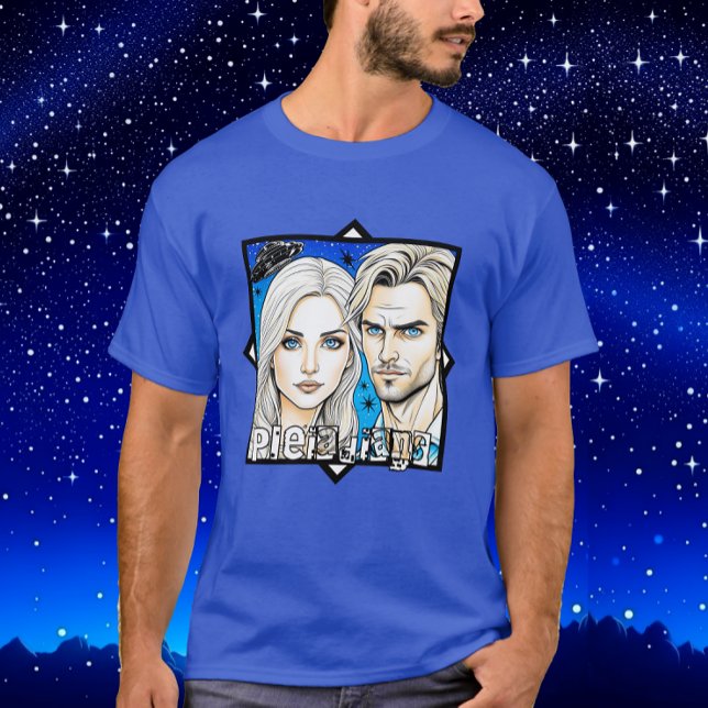 Camiseta Extra-Terrestrials y OVNI pleiadianos (Subido por el creador)
