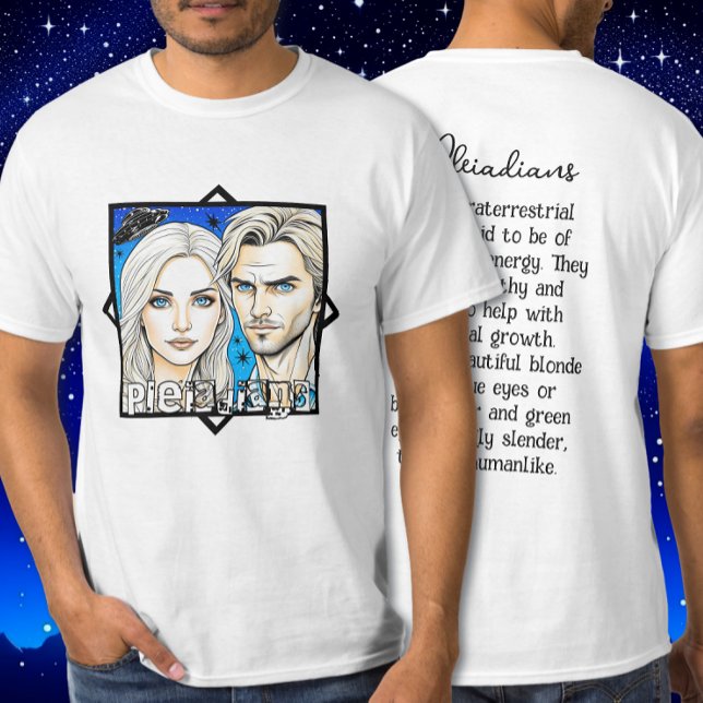Camiseta Extra-Terrestrials y OVNI pleiadianos (Subido por el creador)