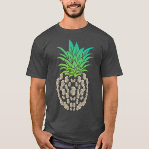 Camiseta Extracción animal ardilla piña tropical