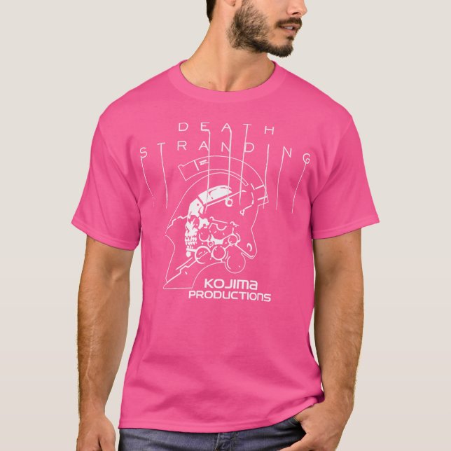 Camiseta Extracción De Muerte - Texto Con Logo Y Kojima (Anverso)