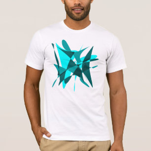 Camiseta Extracto: Azul en azul = verde