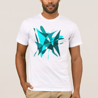 Camiseta Extracto: Azul en azul = verde