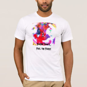 Camiseta Extracto chino de baile de la cara del dragón