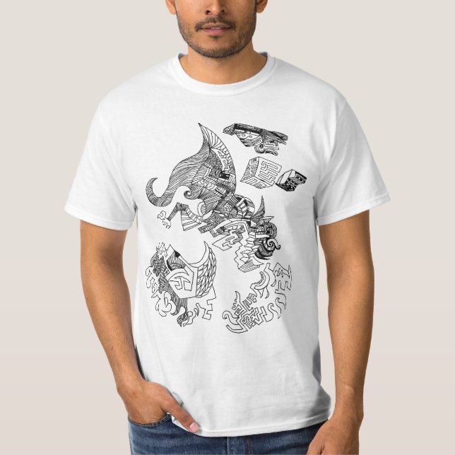 Camiseta Extracto exhausto (Anverso)